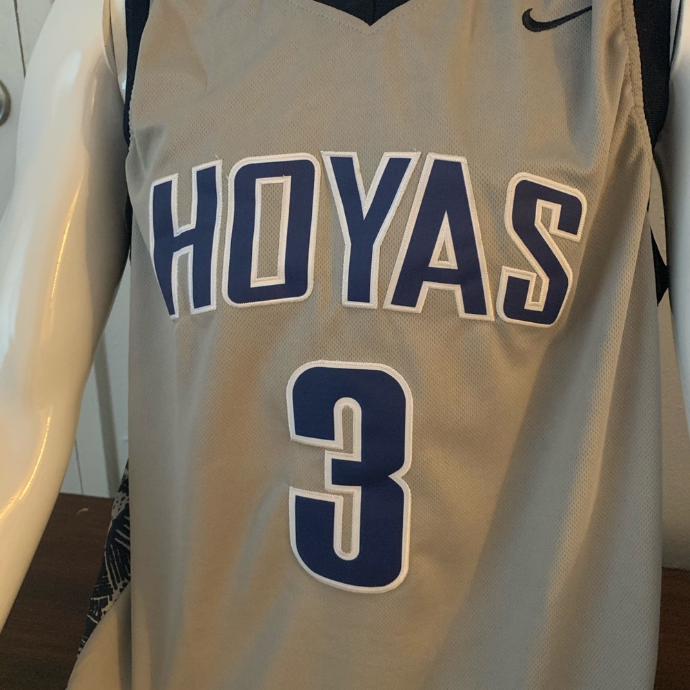 Allen Iverson Hoyas Gray XL Jersey
